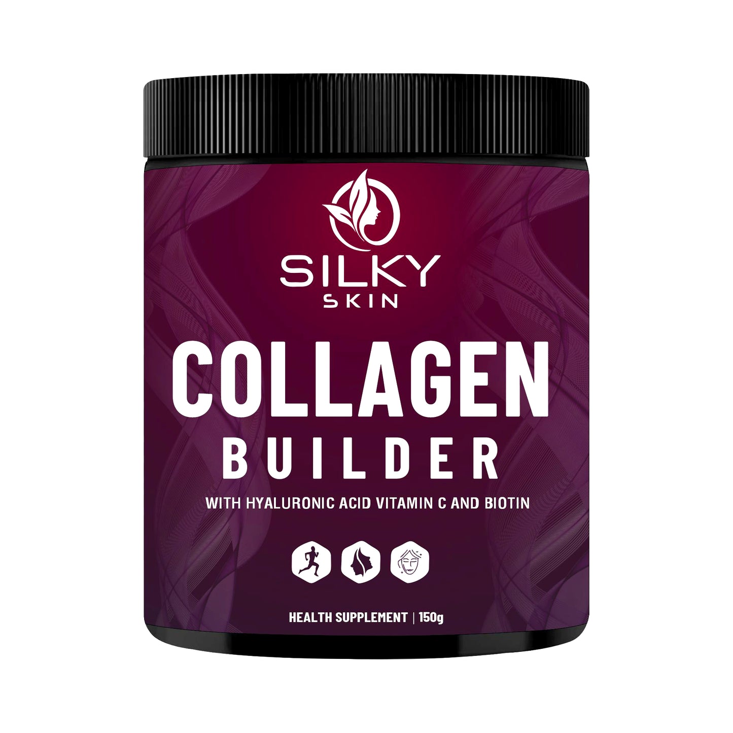 Collagen Builder Powder | With Hyaluronic Acid, Vitamin C & Biotin 150gm