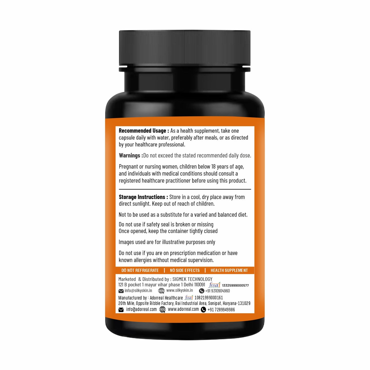 Silky Skin Vitamin C + Zinc – With Rosehip, Acerola Cherry & Vitamin D3 – Antioxidant & Immune Support – 30/60 Veg Capsules