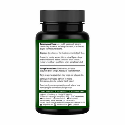 Silky Skin Moringa Extract 600mg – Nutritional Support | Energy, Immunity & Vitality |30/ 60 Veg Capsules