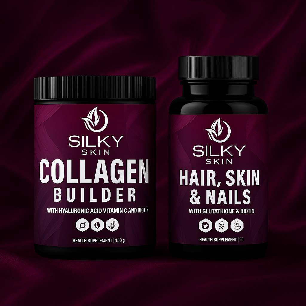 Collagen Builder + Hair, Skin & Nails Combo (150 g + 60 Capsules) - Combo